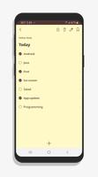 YellowNote - নোটপ্যাড, Notepad স্ক্রিনশট 1