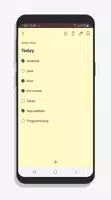 YellowNote - Ghi chú, Notepad ảnh chụp màn hình 1