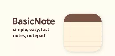 BasicNote - Blocco note, Notes