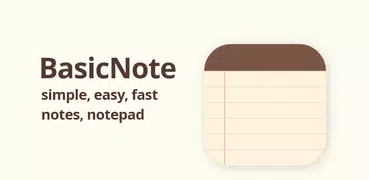 BasicNote Notas Bloc de notas