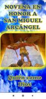 Novena San Miguel Arcángel Affiche