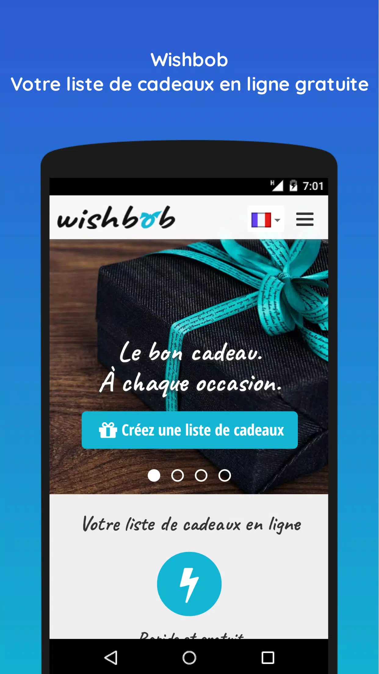 Wishbob pour Android - Téléchargez l'APK