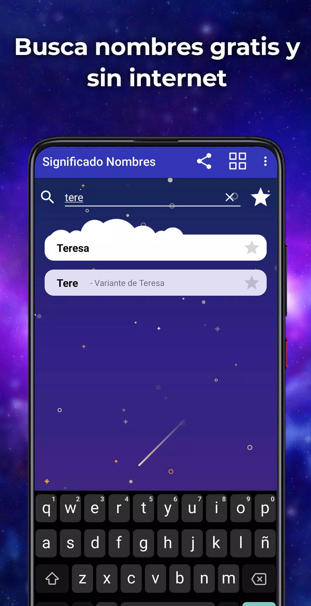 Download do APK de Significado de los nombres - Diccionario