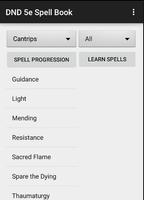 D&D 5th Edition Spell Book screenshot 1