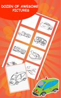 Carros Coloring Book Cartaz