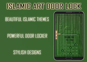 Muslim Door Lock Screen Cartaz