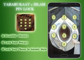 Tabarukaat e Islam Pin Lock imagem de tela 1