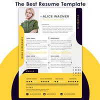 Resume Builder Affiche