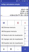 noSpy Simple Calculator captura de pantalla 1
