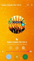Rádio Cidade FM 104.9 постер