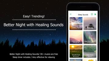 Better Night healing sound app Affiche