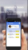 NAU Web Browser: Ganhe dinheiro pelo tempo online imagem de tela 2