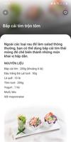 Sách nấu ăn - Món ăn ngon ảnh chụp màn hình 2