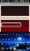 Gallery Keyboard تصوير الشاشة 2