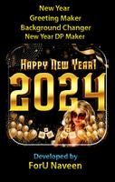 Happy New Year 2024 Greetings Affiche