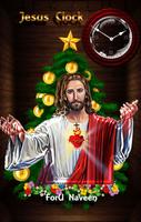 Jesus Clock Wallpaper, Lockscr تصوير الشاشة 1