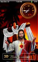 Jesus Clock Wallpaper, Lockscr تصوير الشاشة 3