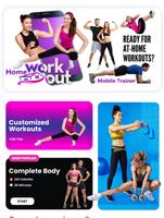 Home Workout ,Exercise Tracker Poster