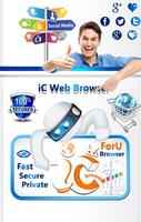 iC Browser :  Fast & Private ảnh chụp màn hình 3