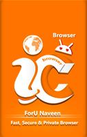 iC Browser :  Fast & Private पोस्टर