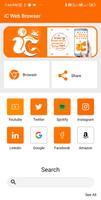 iC Browser :  Fast & Private capture d'écran 1