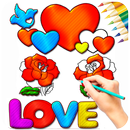 Love Coloring & Doodle Paint APK