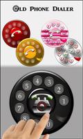 Old Phone Rotary Dialer Affiche