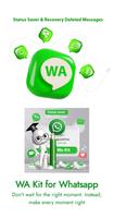 Wa Status Saver & Deleted Chat imagem de tela 1