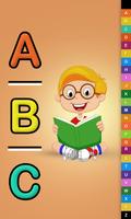 Kids Flashcards - ABC Affiche