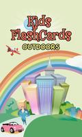 Kids Flashcards - Outdoors الملصق