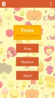 Fruits Memory Game For Kids capture d'écran 1