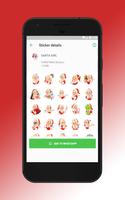 🎅 Giáng Nhãn dính cho Whatsapp - WAStickerapps ảnh chụp màn hình 3