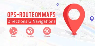 GPSナビゲーション：地図、道順