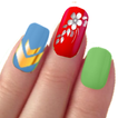 Nail designs - colour, shape, stencils