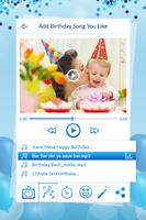 Birthday Video Maker With Song imagem de tela 2