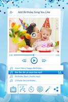 Birthday Video Maker With Song capture d'écran 2