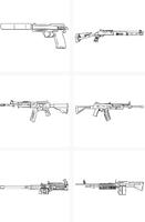 How to draw weapons 4K syot layar 3