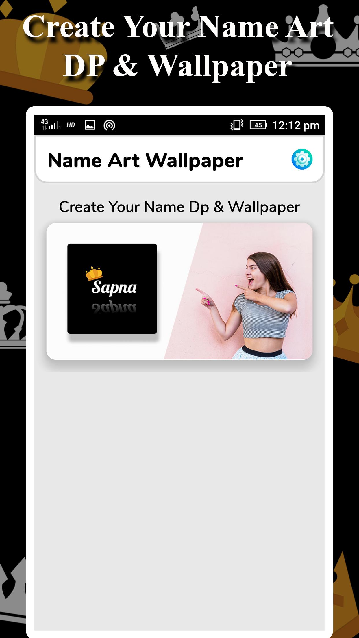 Name Art Wallpaper - Create Your name Wallpaper DP APK per Android Download