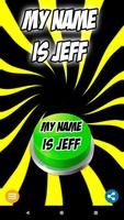 My Name Is Jeff Button پوسٹر