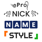 Nickname fire : name style app ไอคอน