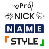 Nickname fire : name style app icône