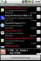 Root Uninstaller syot layar 3