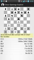 Chess Openings Explorer स्क्रीनशॉट 1