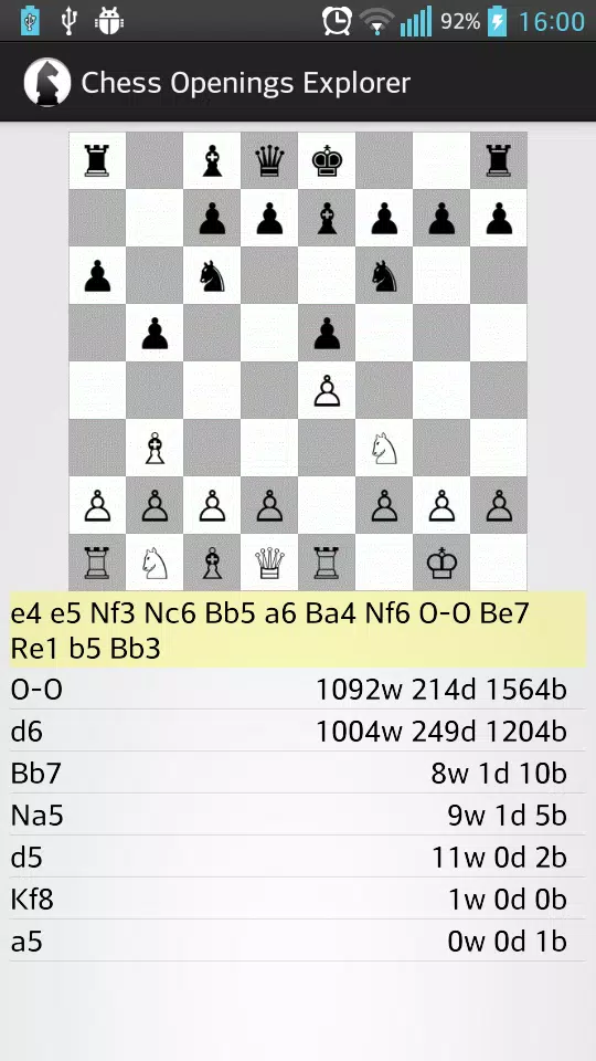 Chess Opening Explorer