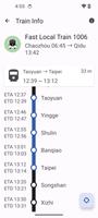 Taiwan railway schedule screenshot 2