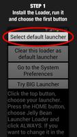 Jelly Bean Launcher Loader plakat