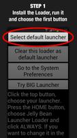 Poster Jelly Bean Launcher Loader