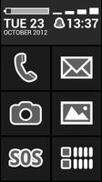 BL Monochrome Dark Theme পোস্টার