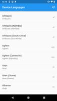 Language List الملصق