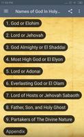 Names of God In Holy Scripture ภาพหน้าจอ 1